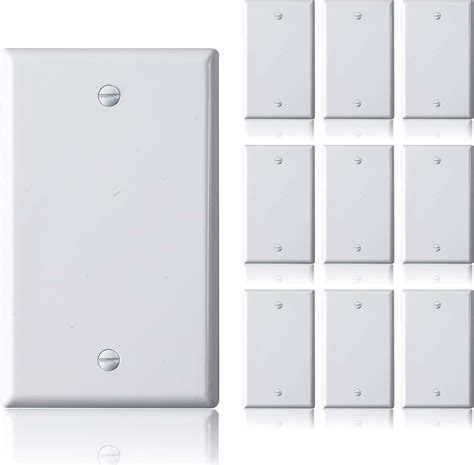 blank electrical box|electrical outlet blank plate.